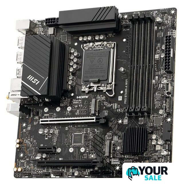 Материнская плата MSI Pro B760M-A WiFi - Изображение №5 — Интернет-магазин Your Sale