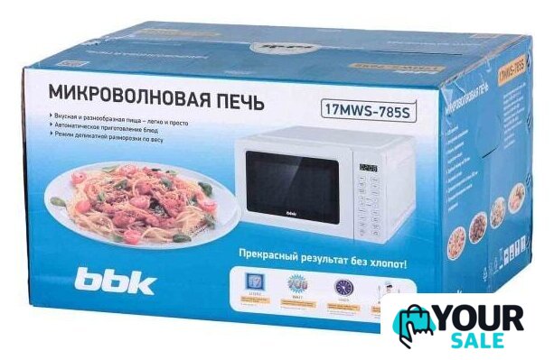 Микроволновая печь BBK 17MWS-785S/W - Изображение №7 — Интернет-магазин Your Sale