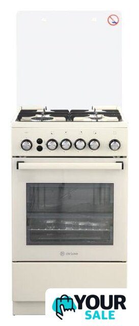 Кухонная плита De luxe 5040.40Г (КР) Ч/Р-013 - Изображение №1 — Интернет-магазин Your Sale