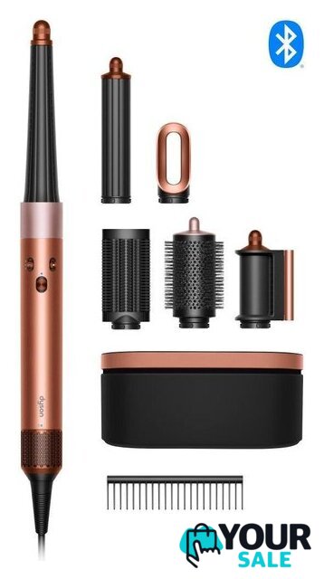 Фен-стайлер Dyson Airwrap Complete Long HS08 i.d. Straight+Wavy (евровилка, янтарный шелк) - Изображение №1 — Интернет-магазин Your Sale