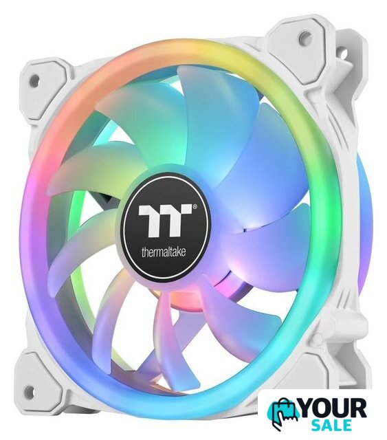 Комплект вентиляторов для корпуса с контроллером Thermaltake SWAFAN 12 RGB Radiator Fan TT Premium Edition White CL-F145-PL12SW-A - Изображение №2 — Интернет-магазин Your Sale