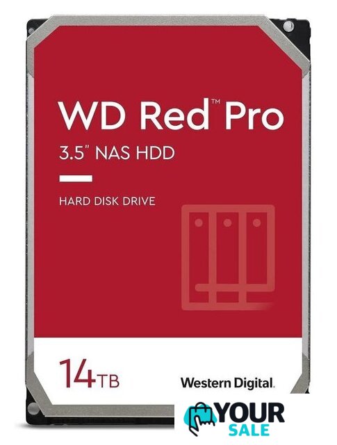 Жесткий диск WD Red Pro 14TB WD142KFGX - Изображение №2 — Интернет-магазин Your Sale