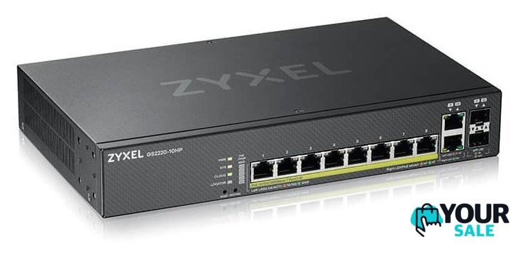 Управляемый коммутатор 2-го уровня Zyxel GS2220-10HP - Изображение №4 — Интернет-магазин Your Sale