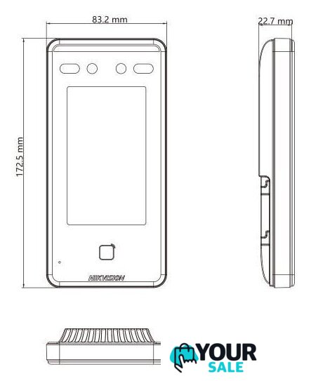 Терминал распознавания лиц Hikvision DS-K1T341CM - Изображение №2 — Интернет-магазин Your Sale