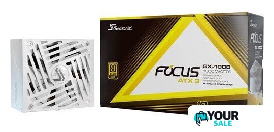 Блок питания Seasonic Focus GX-1000 White ATX 3.1 2024 SRP-FGX102-A5A32S-W - Изображение №6 — Интернет-магазин Your Sale