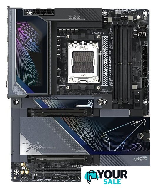 Материнская плата Gigabyte X870E Aorus Master X3D - Изображение №1 — Интернет-магазин Your Sale