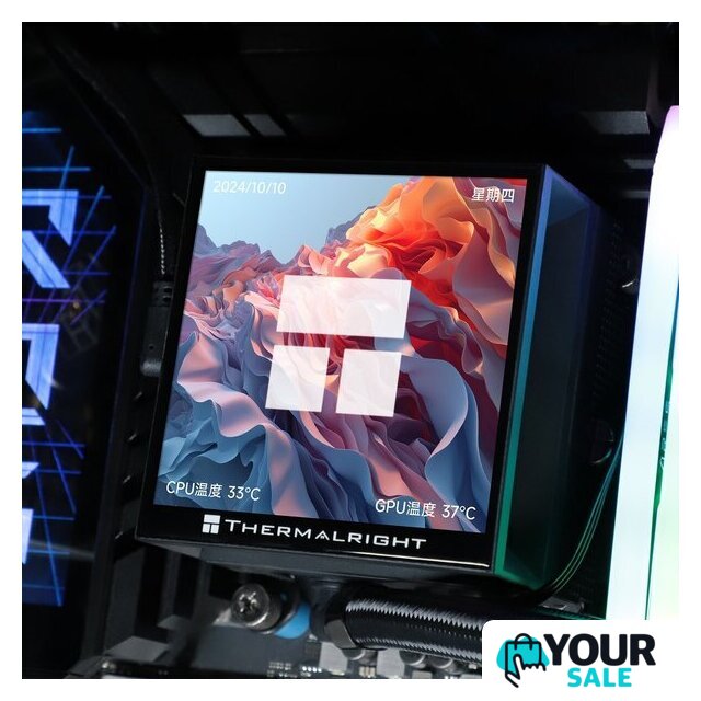 Система жидкостного охлаждения для процессора Thermalright Hyper Vision 360 ARGB (черный) - Изображение №10 — Интернет-магазин Your Sale