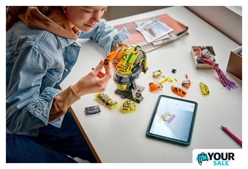 Конструктор LEGO Editions 43023 Шлем McLaren Mastercard F1 Team Lando Norris Helmet - Изображение №8 — Интернет-магазин Your Sale