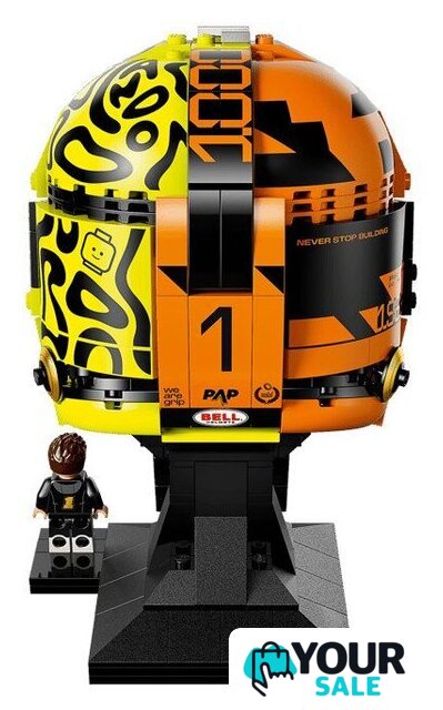 Конструктор LEGO Editions 43023 Шлем McLaren Mastercard F1 Team Lando Norris Helmet - Изображение №5 — Интернет-магазин Your Sale