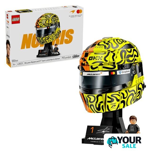 Конструктор LEGO Editions 43023 Шлем McLaren Mastercard F1 Team Lando Norris Helmet - Изображение №1 — Интернет-магазин Your Sale