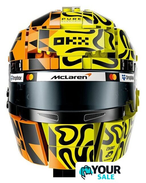 Конструктор LEGO Editions 43023 Шлем McLaren Mastercard F1 Team Lando Norris Helmet - Изображение №3 — Интернет-магазин Your Sale