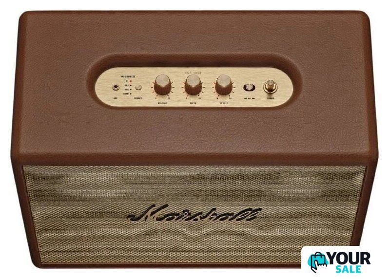Беспроводная колонка Marshall Woburn III (коричневый) - Изображение №3 — Интернет-магазин Your Sale