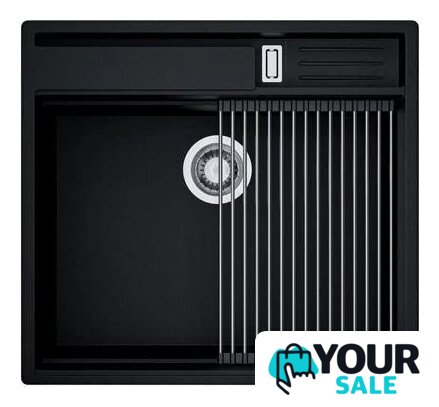 Кухонная мойка Globalo Silvano 60.1 Black/IX - Изображение №3 — Интернет-магазин Your Sale