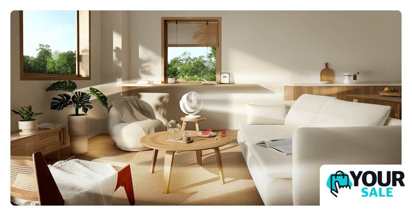 Вентилятор Xiaomi Smart Desktop Air Circulation Fan EU BPLDS10DM (с евровилкой) - Изображение №4 — Интернет-магазин Your Sale