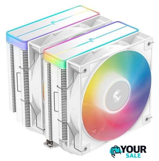 Кулер для процессора DeepCool AG620 WH ARGB V2 R-AG620-WHAMMN-GJD - Изображение №1 — Интернет-магазин Your Sale