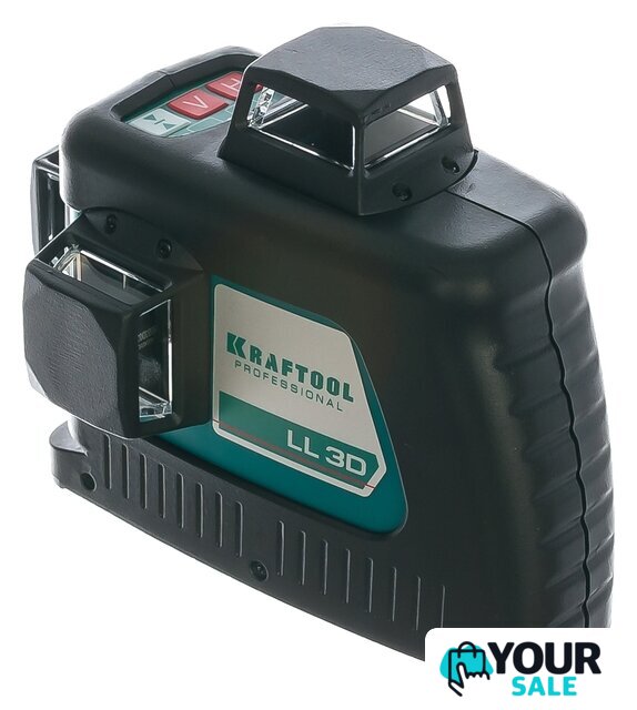 Лазерный нивелир KRAFTOOL LL-3D 34640-4 (с держателем и детектором) - Изображение №1 — Интернет-магазин Your Sale