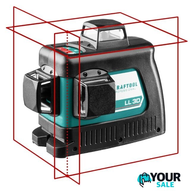 Лазерный нивелир KRAFTOOL LL-3D 34640-4 (с держателем и детектором) - Изображение №5 — Интернет-магазин Your Sale