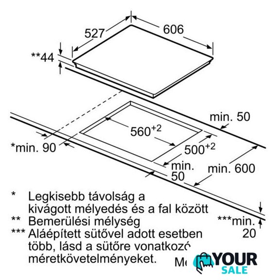 Варочная панель Bosch PKN675DP1D - Изображение №6 — Интернет-магазин Your Sale