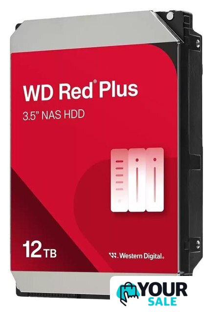 Жесткий диск WD Red Plus 12TB WD120EFGX - Изображение №1 — Интернет-магазин Your Sale