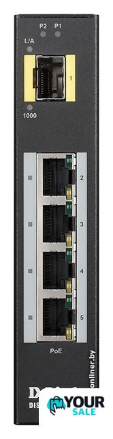 Неуправляемый коммутатор D-Link DIS-100G-5PSW/A1A - Изображение №2 — Интернет-магазин Your Sale