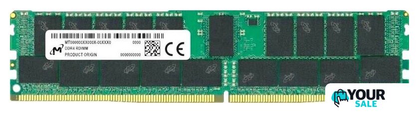 Оперативная память Micron 32GB DDR4 PC4-25600 MTA36ASF4G72PZ-3G2R1 - Изображение №1 — Интернет-магазин Your Sale