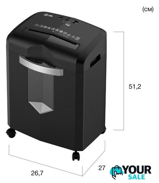Шредер CACTUS CS-SH-15-20-4X35 - Изображение №4 — Интернет-магазин Your Sale