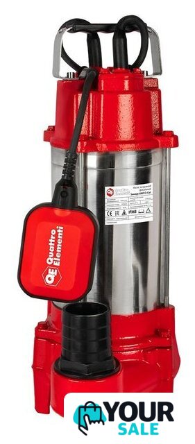 Фекальный насос Quattro Elementi Sewage 500F Ci-Cut - Изображение №1 — Интернет-магазин Your Sale
