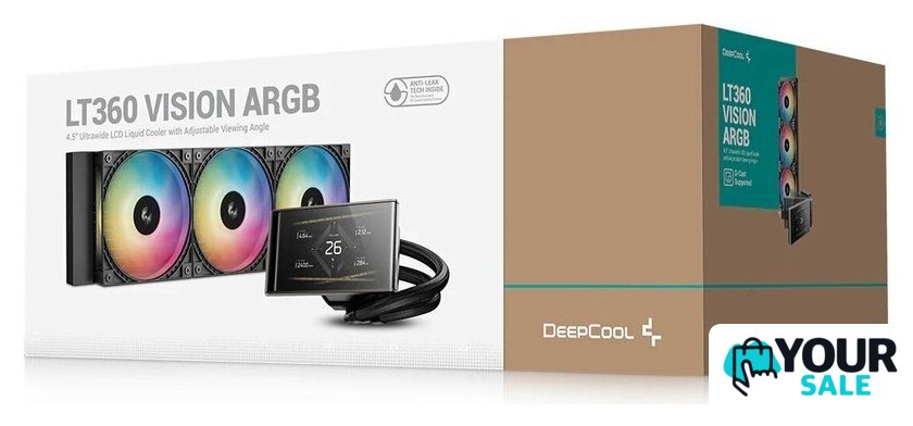 Система жидкостного охлаждения для процессора DeepCool LT360 Vision ARGB R-LT360VISION-BKAMMC-G-1 - Изображение №7 — Интернет-магазин Your Sale