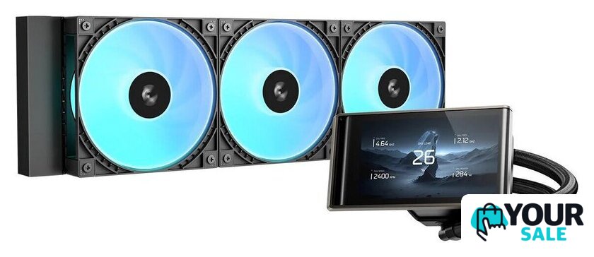 Система жидкостного охлаждения для процессора DeepCool LT360 Vision ARGB R-LT360VISION-BKAMMC-G-1 - Изображение №1 — Интернет-магазин Your Sale
