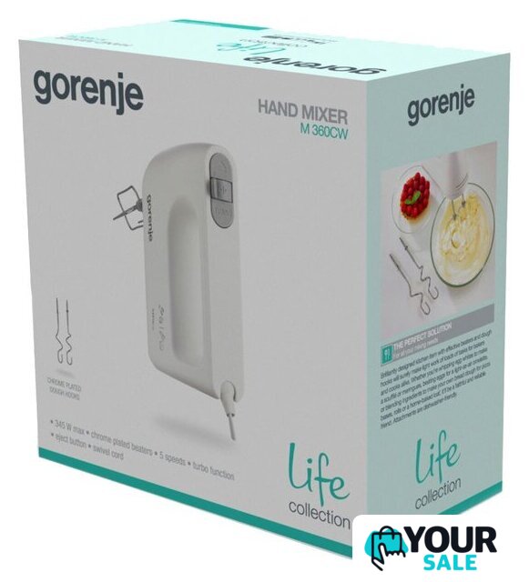 Миксер Gorenje M360CW - Изображение №6 — Интернет-магазин Your Sale
