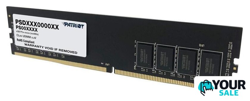 Оперативная память Patriot Signature Line 16GB DDR4 PC4-21300 PSD416G266681 - Изображение №2 — Интернет-магазин Your Sale