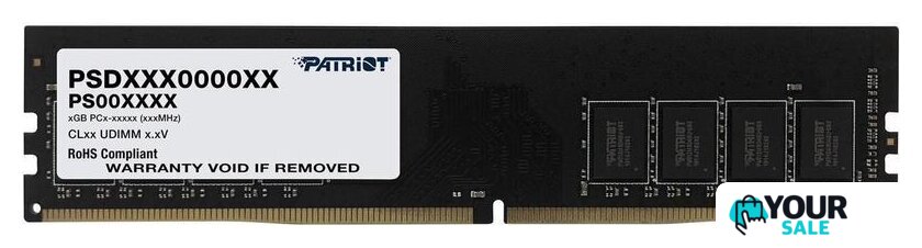 Оперативная память Patriot Signature Line 16GB DDR4 PC4-21300 PSD416G266681 - Изображение №1 — Интернет-магазин Your Sale
