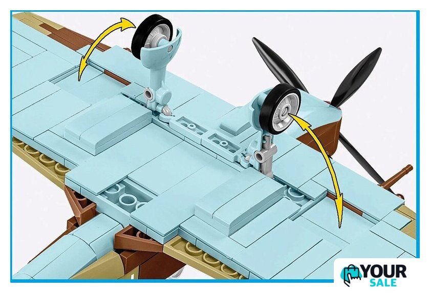 Конструктор Cobi Historical Collection WWII Supermarine Spitfire Mk.IXe - Изображение №7 — Интернет-магазин Your Sale
