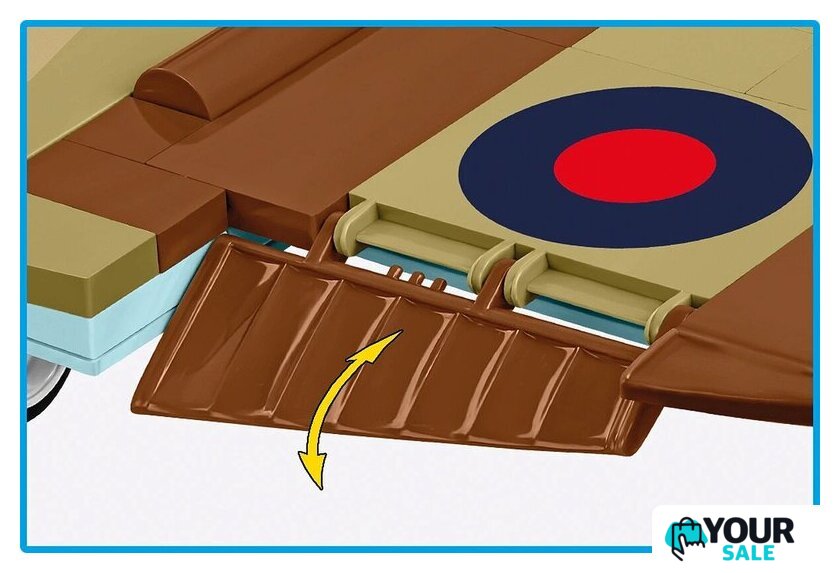 Конструктор Cobi Historical Collection WWII Supermarine Spitfire Mk.IXe - Изображение №6 — Интернет-магазин Your Sale