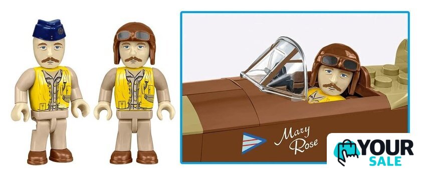 Конструктор Cobi Historical Collection WWII Supermarine Spitfire Mk.IXe - Изображение №9 — Интернет-магазин Your Sale