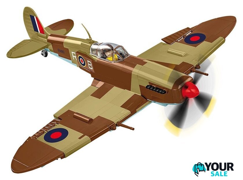 Конструктор Cobi Historical Collection WWII Supermarine Spitfire Mk.IXe - Изображение №3 — Интернет-магазин Your Sale
