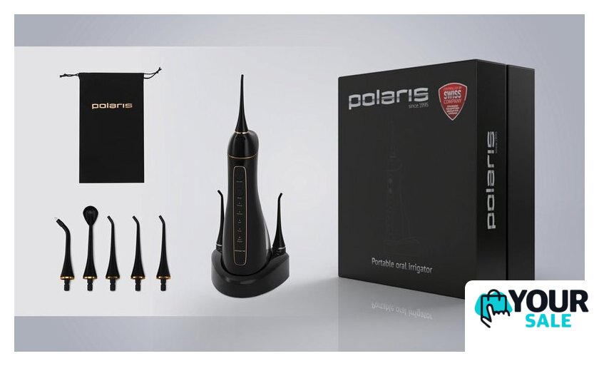 Ирригатор  Polaris PWF 0201 (черный) - Изображение №16 — Интернет-магазин Your Sale