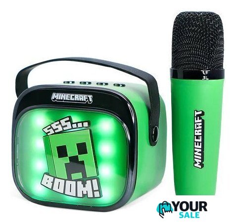 Беспроводная колонка OTL Technologies Minecraft PopSing MC1447 - Изображение №2 — Интернет-магазин Your Sale