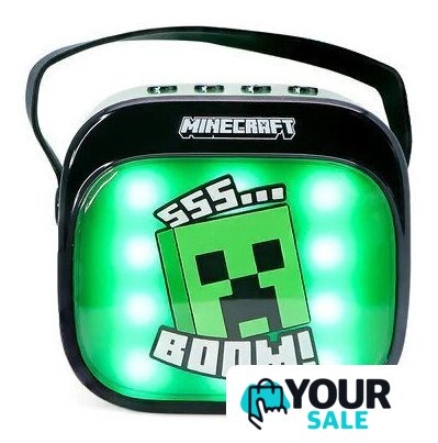 Беспроводная колонка OTL Technologies Minecraft PopSing MC1447 - Изображение №4 — Интернет-магазин Your Sale