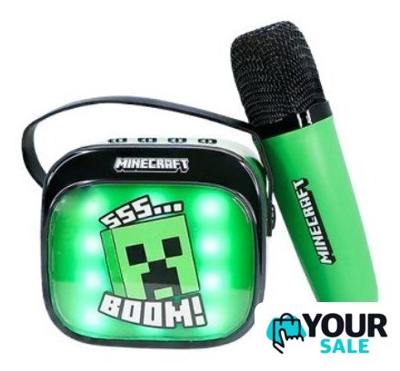 Беспроводная колонка OTL Technologies Minecraft PopSing MC1447 - Изображение №1 — Интернет-магазин Your Sale