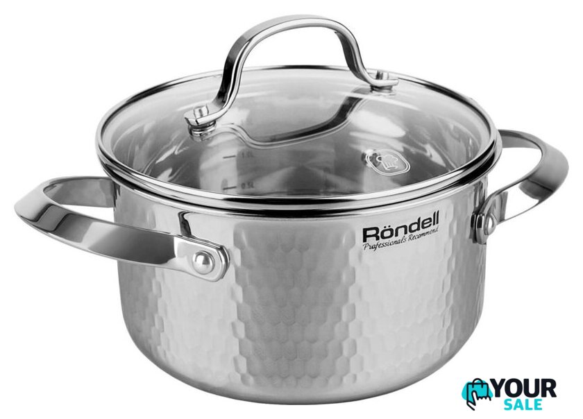 Кастрюля Rondell RainDrops RDS-1294 - Изображение №2 — Интернет-магазин Your Sale