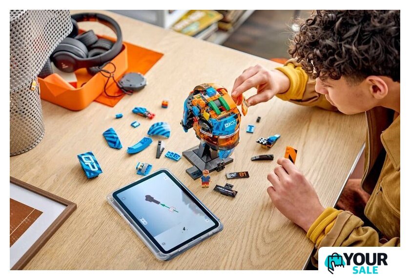 Конструктор LEGO Editions 43017 Шлем McLaren Mastercard F1 Team Oscar Piastri Helmet - Изображение №8 — Интернет-магазин Your Sale