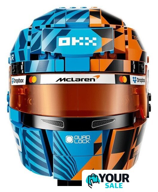 Конструктор LEGO Editions 43017 Шлем McLaren Mastercard F1 Team Oscar Piastri Helmet - Изображение №3 — Интернет-магазин Your Sale