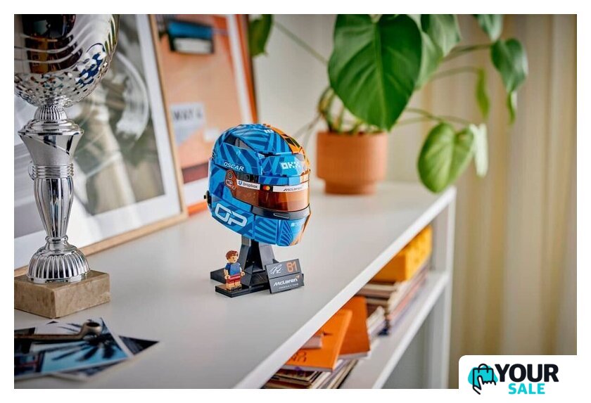 Конструктор LEGO Editions 43017 Шлем McLaren Mastercard F1 Team Oscar Piastri Helmet - Изображение №11 — Интернет-магазин Your Sale
