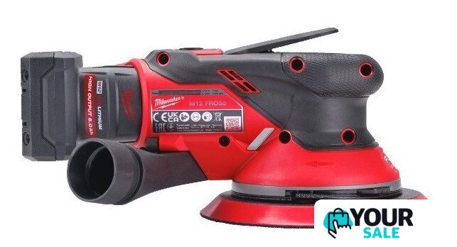 Эксцентриковая шлифмашина Milwaukee M12FROS5-502X 4933493651 (с 2-мя АКБ, кейс) - Изображение №3 — Интернет-магазин Your Sale