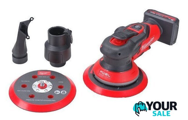 Эксцентриковая шлифмашина Milwaukee M12FROS5-502X 4933493651 (с 2-мя АКБ, кейс) - Изображение №5 — Интернет-магазин Your Sale
