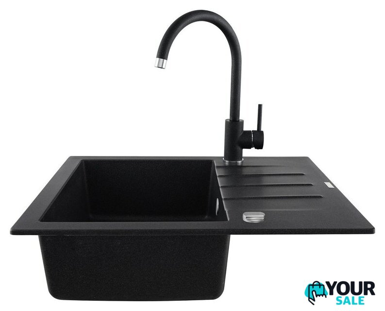 Кухонная мойка Kernau KGS A 4560 1B1D Graphite - Изображение №6 — Интернет-магазин Your Sale