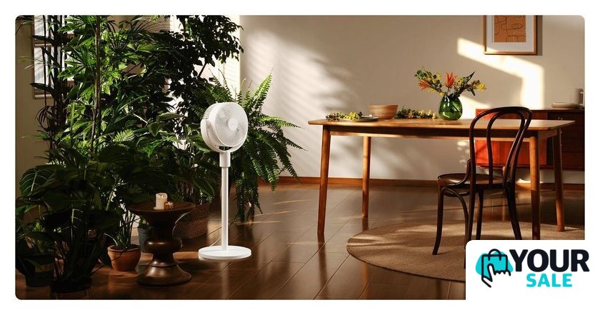 Вентилятор Xiaomi Smart Standing Air Circulation Fan EU BPLDS11DM (с евровилкой) - Изображение №4 — Интернет-магазин Your Sale