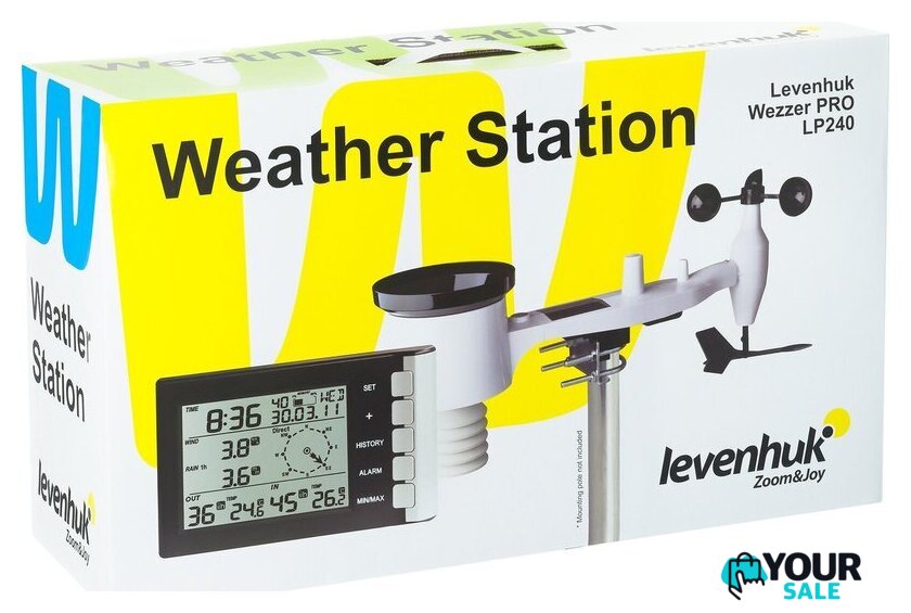 Термометр Levenhuk Wezzer PRO LP240 82934 - Изображение №11 — Интернет-магазин Your Sale