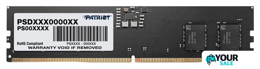 Оперативная память Patriot Signature Line 16ГБ DDR5 5600 МГц PSD516G56002 - Изображение №1 — Интернет-магазин Your Sale